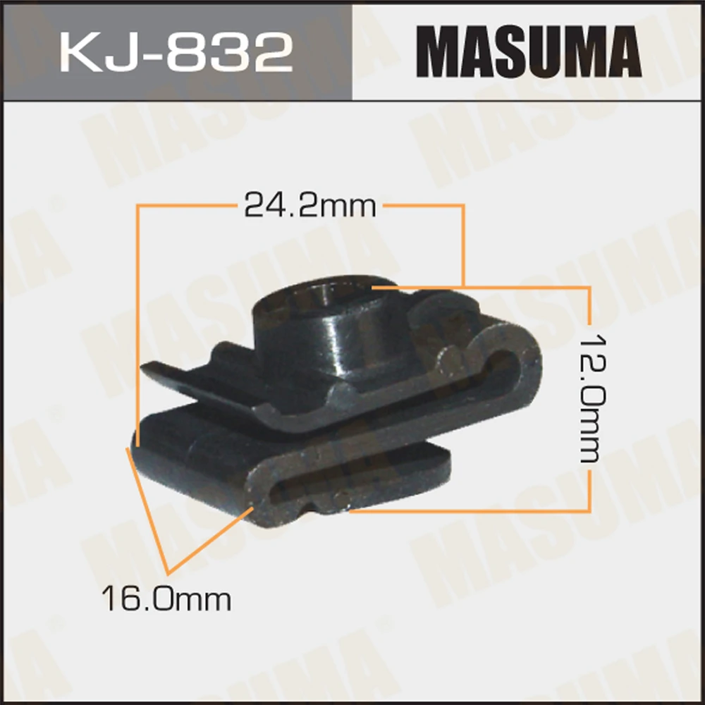 Клипса Masuma KJ-832