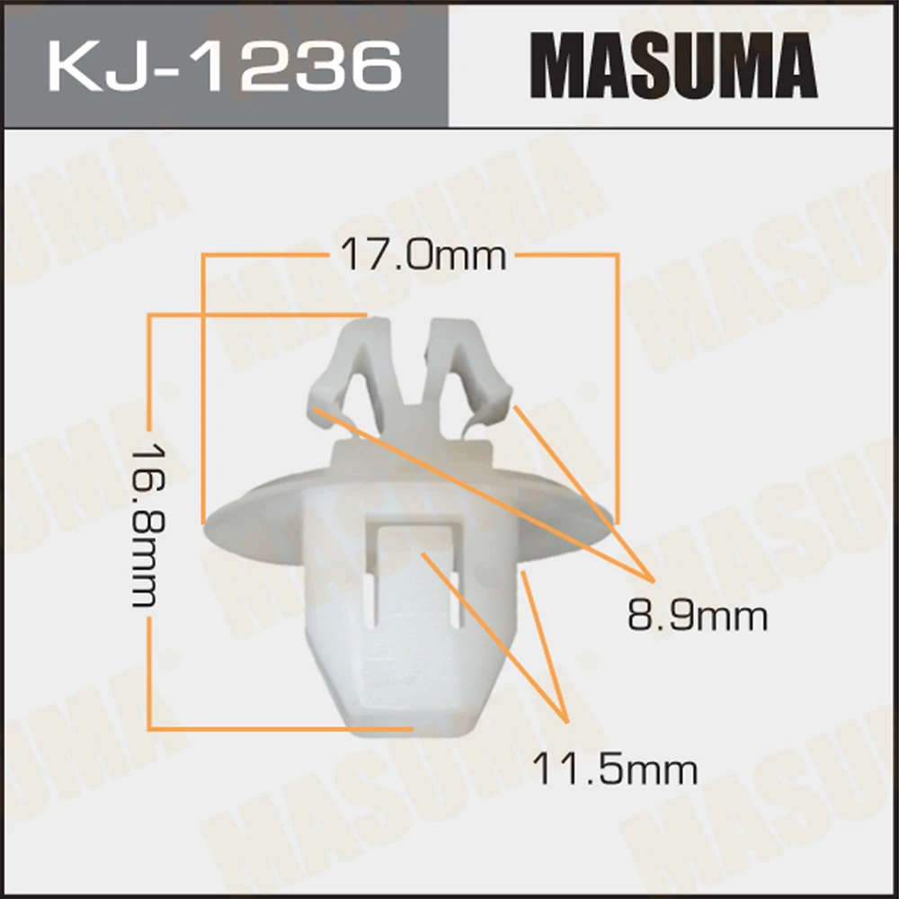 Клипса Masuma KJ-1236