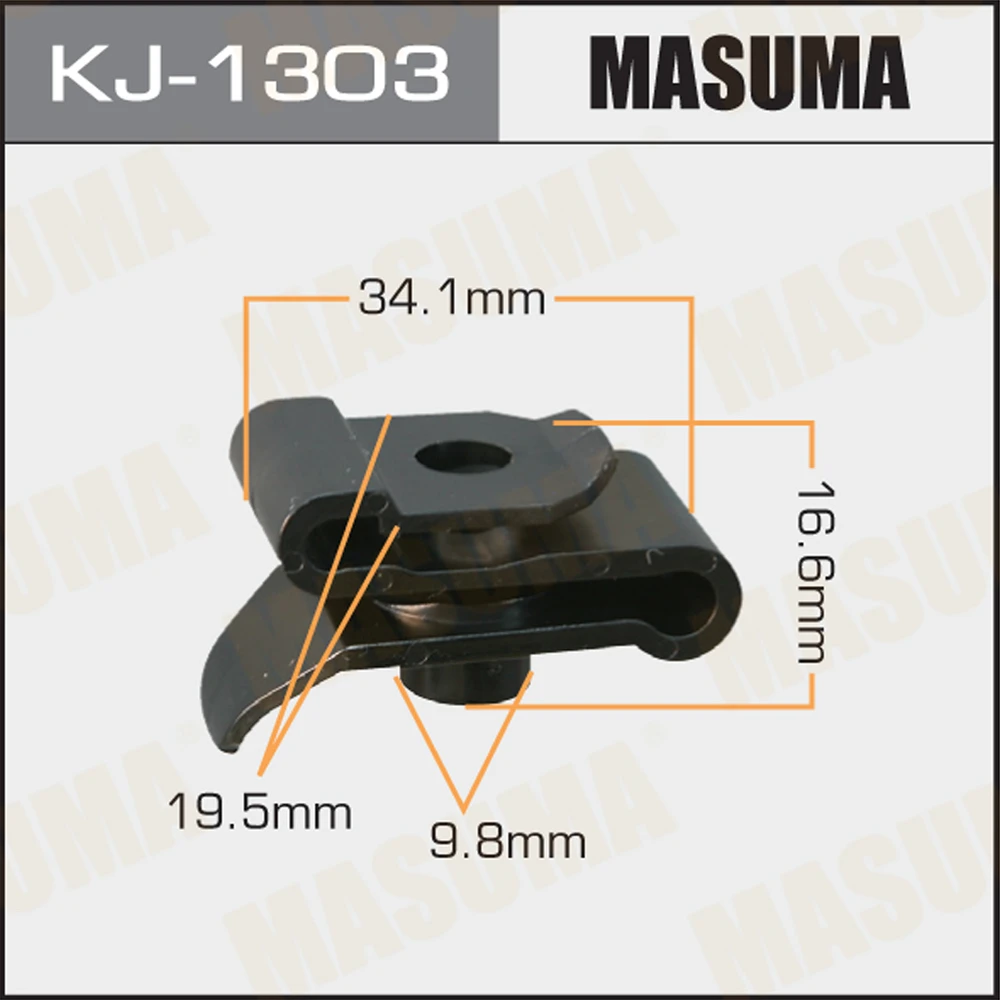 Клипса Masuma KJ-1303