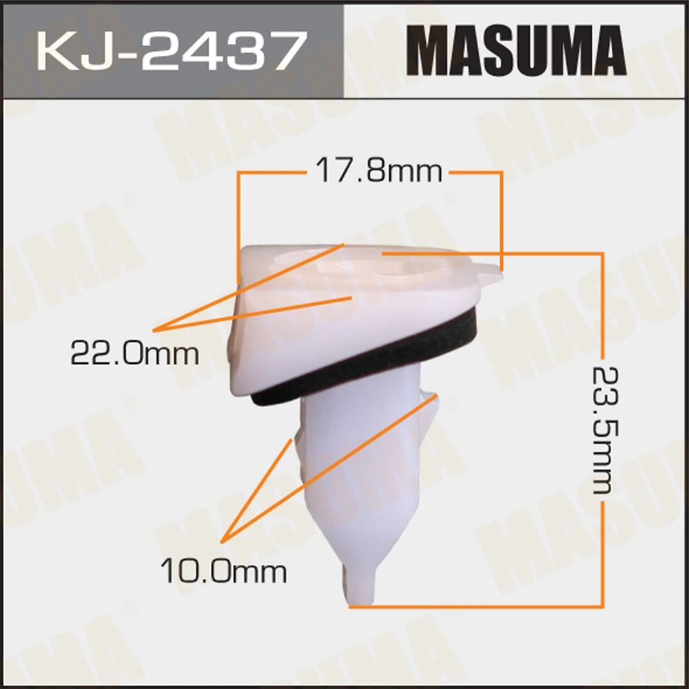 Клипса Masuma KJ-2437