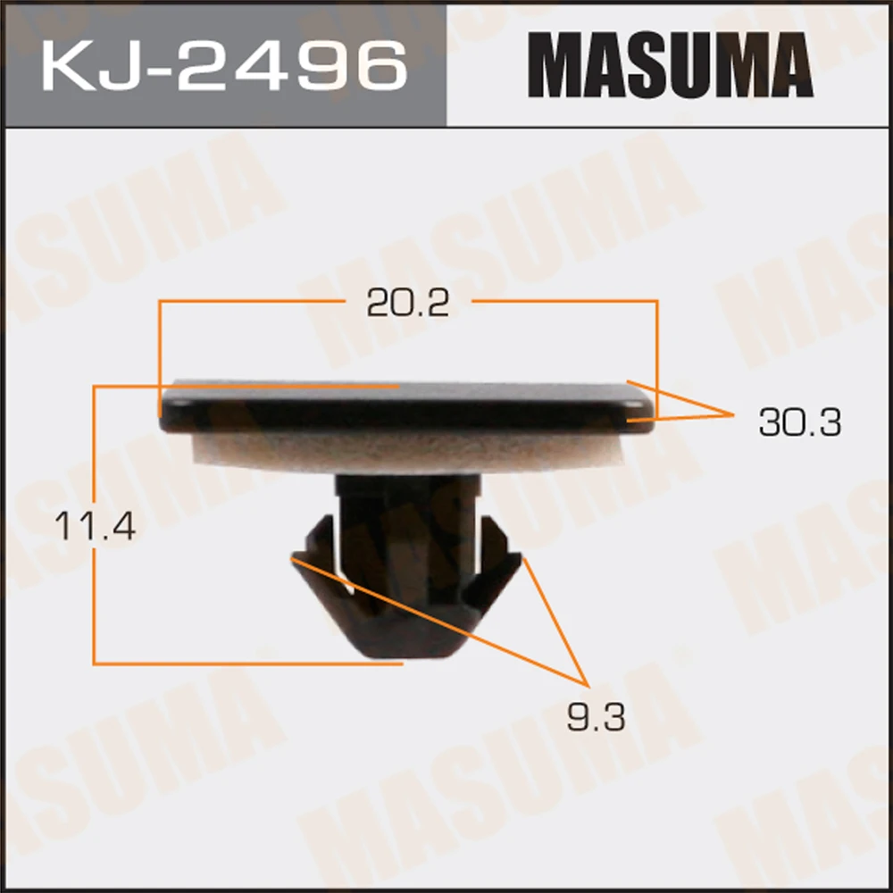 Клипса Masuma KJ-2496
