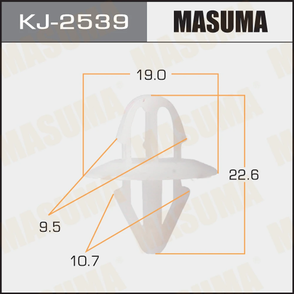 Клипса Masuma KJ-2539