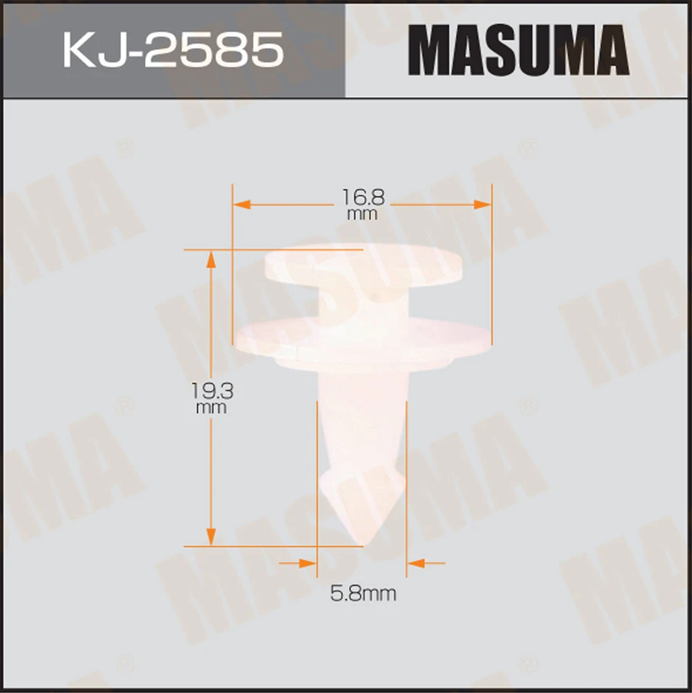 Клипса Masuma KJ-2585