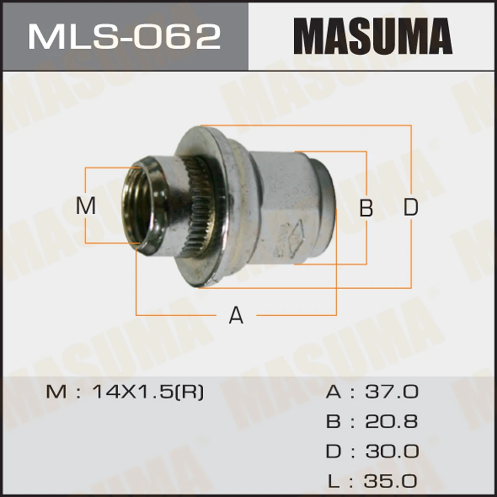 Гайка Masuma MLS-062