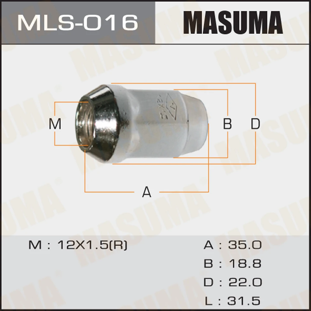 Гайка Masuma MLS-016