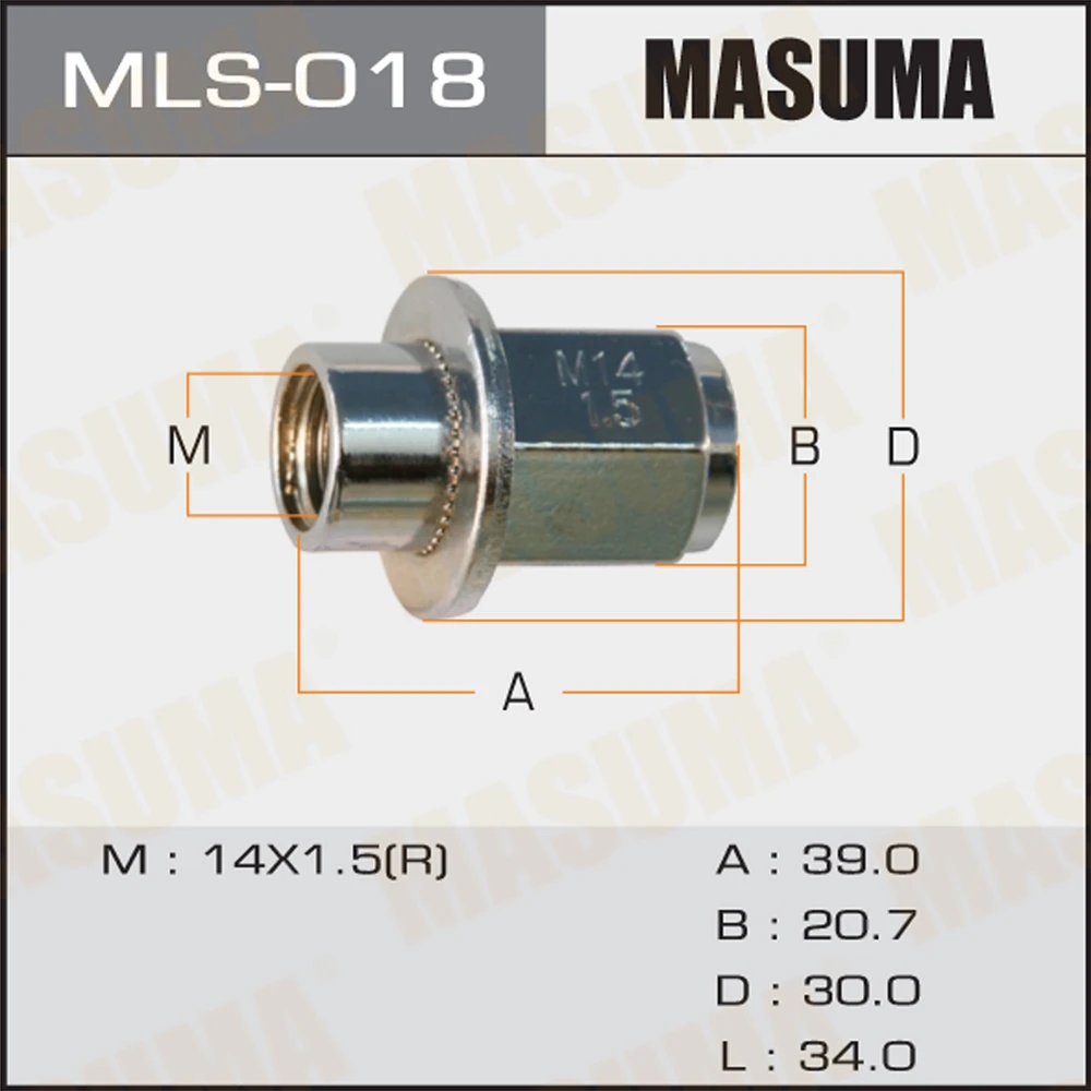 Гайка Masuma MLS-018