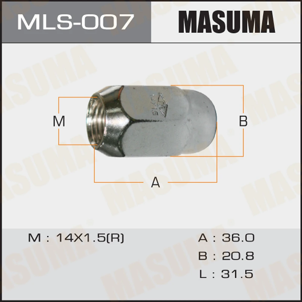 Гайка Masuma MLS-007