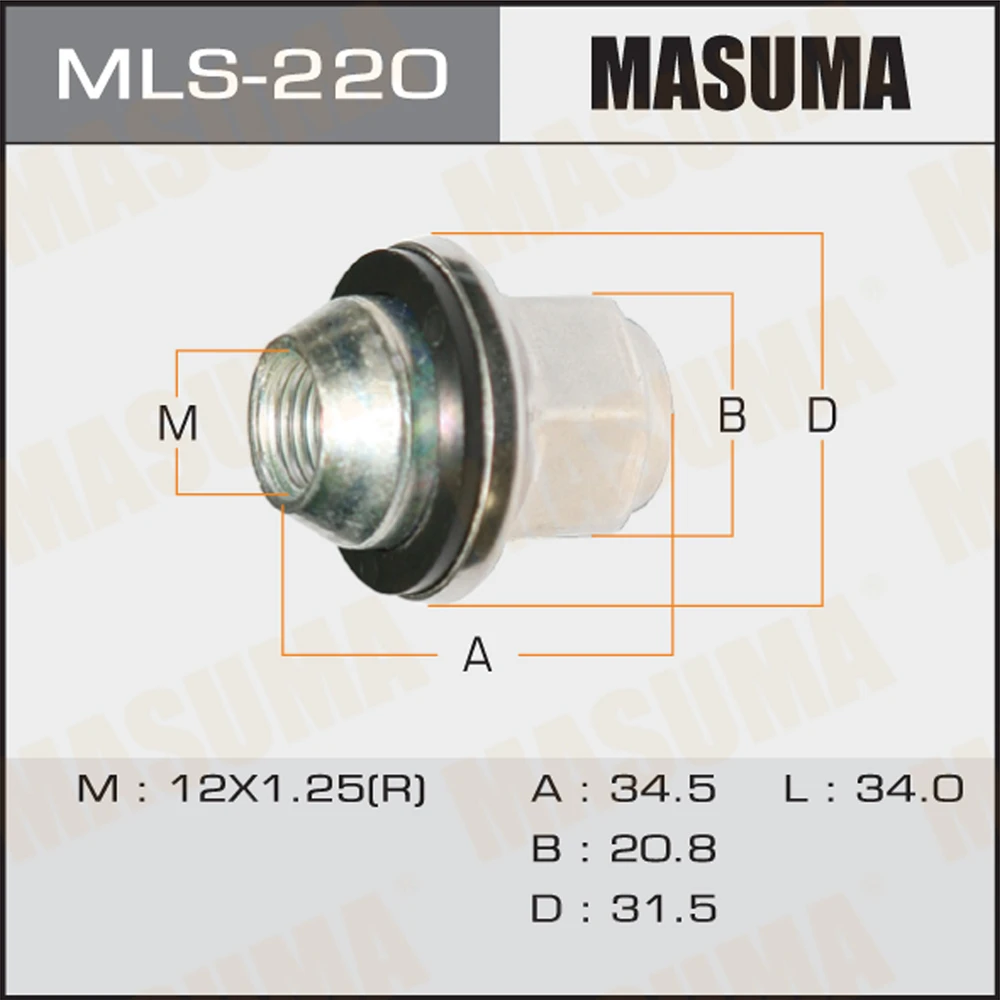 Гайка Masuma MLS-220