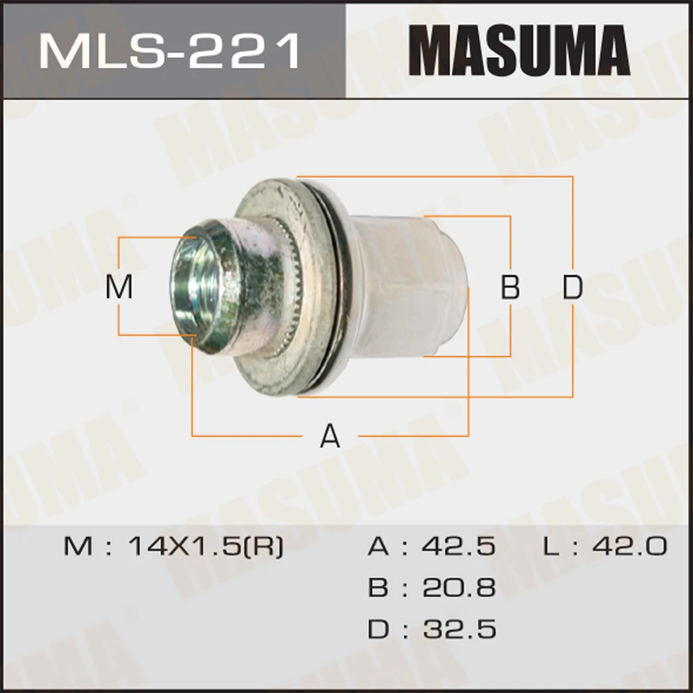 Гайка Masuma MLS-221