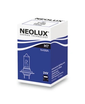 Лампа галогенная NEOLUX N499A H7 24V 70W, 1