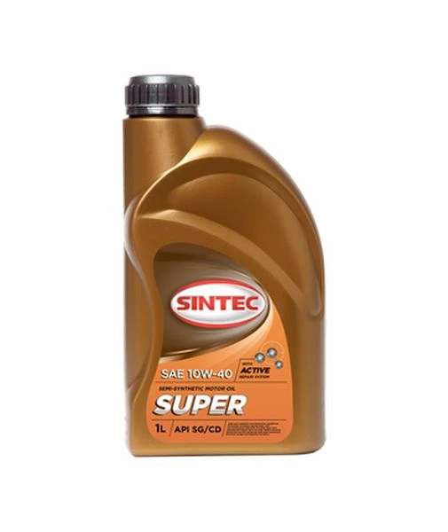 Моторное масло Sintec Супер 10W-40 полусинтетическое 1 л