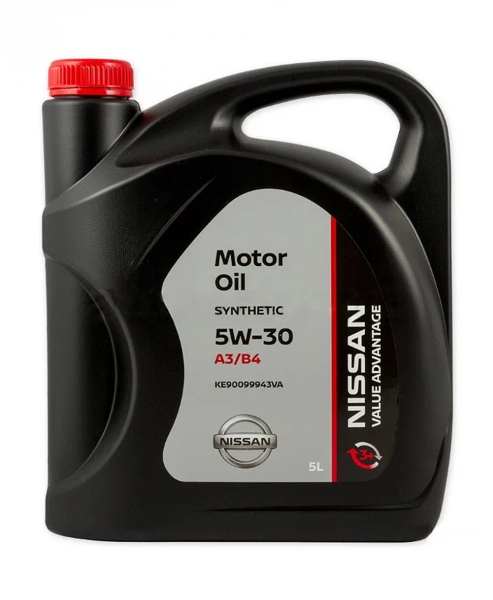 Моторное масло Nissan Value Advantage 5W-30 синтетическое 5 л