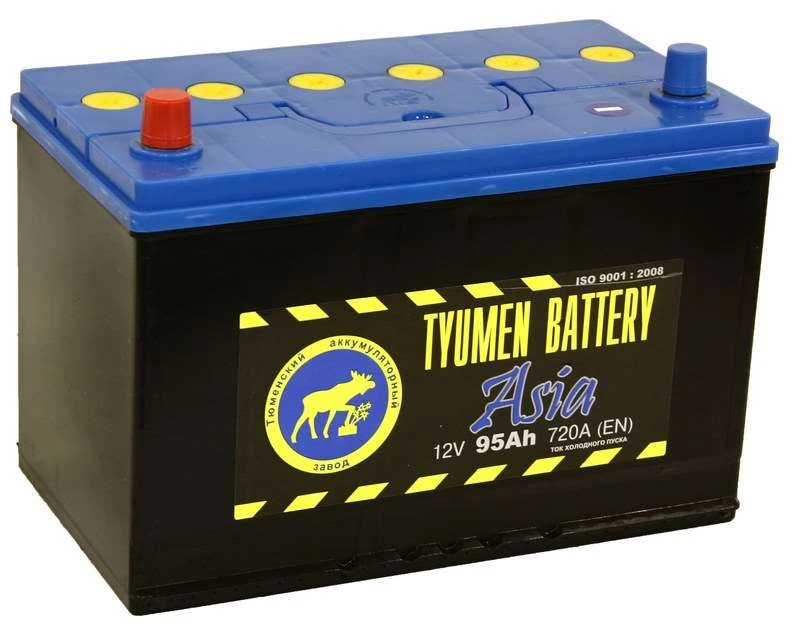 Аккумулятор легковой Tyumen Battery Asia 95 а/ч 750А Прямая полярность