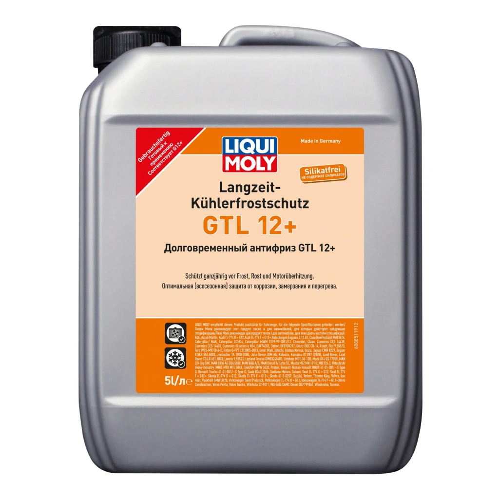 Антифриз Liqui Moly Langzeit Kuhlerfrostschutz GTL G12 Красный -40°С 5 л