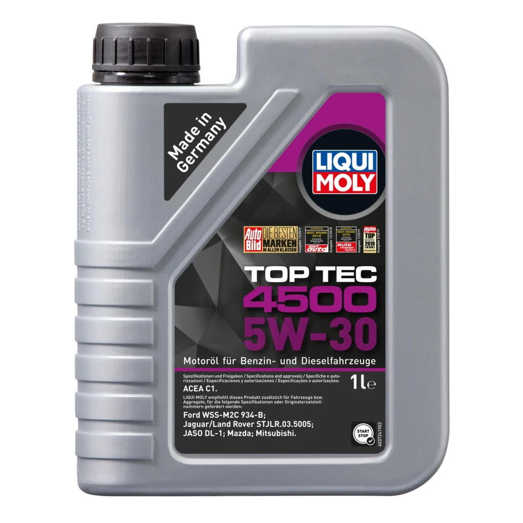 Моторное масло Liqui Moly Top Tec 4500 5W-30 1 л