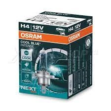 Лампа галогенная Osram Cool blue Intense H4 12V 60/55W, 1 шт.