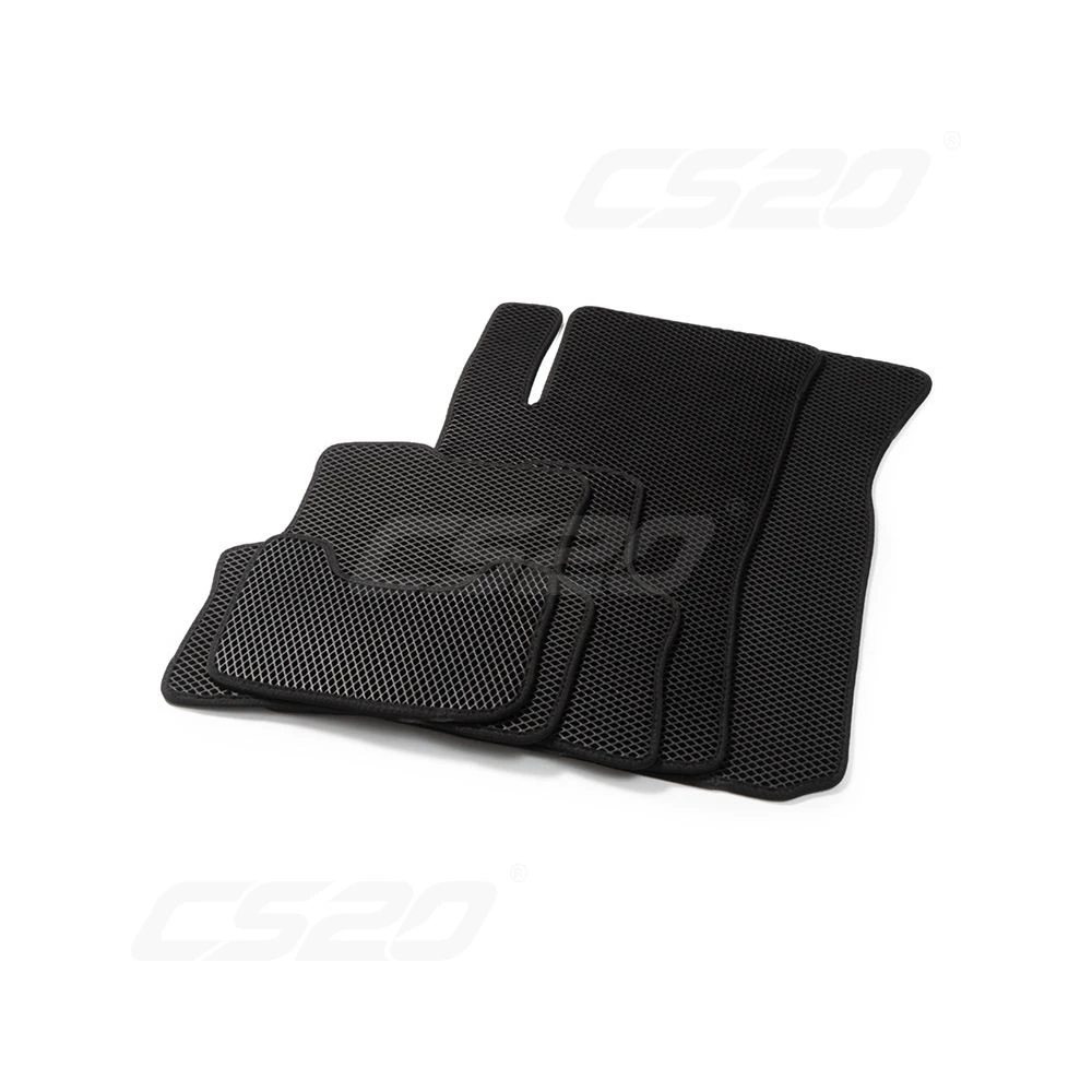 Коврики салона Chevrolet Aveo sd 2012-2015 г.в материал EVA черный "CS-20" (с перемычкой)