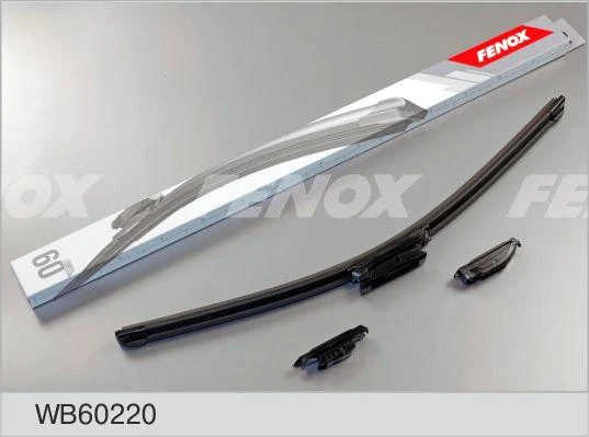 Щётка стеклоочистителя бескаркасная Fenox 600 мм, WB60220