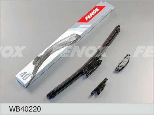 Щётка стеклоочистителя бескаркасная Fenox 400 мм, WB40220
