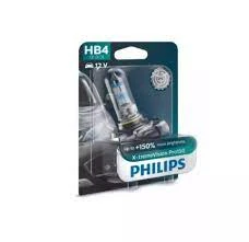 Лампа галогенная Philips X-treme Vision Pro HB4 55W, 9006XVPB1, 1 шт