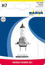 Лампа галогенная Narva Range Power H7 12V 55W, 1