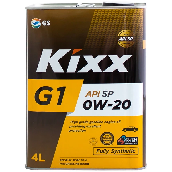 Моторное масло Kixx G1 0W-20 синтетическое 4 л (арт. L215044TE1)