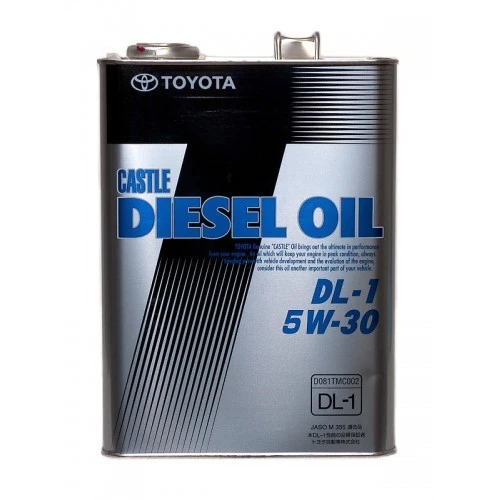 Моторное масло Toyota Castle Diesel Oil DL-1 5W-30 4 л