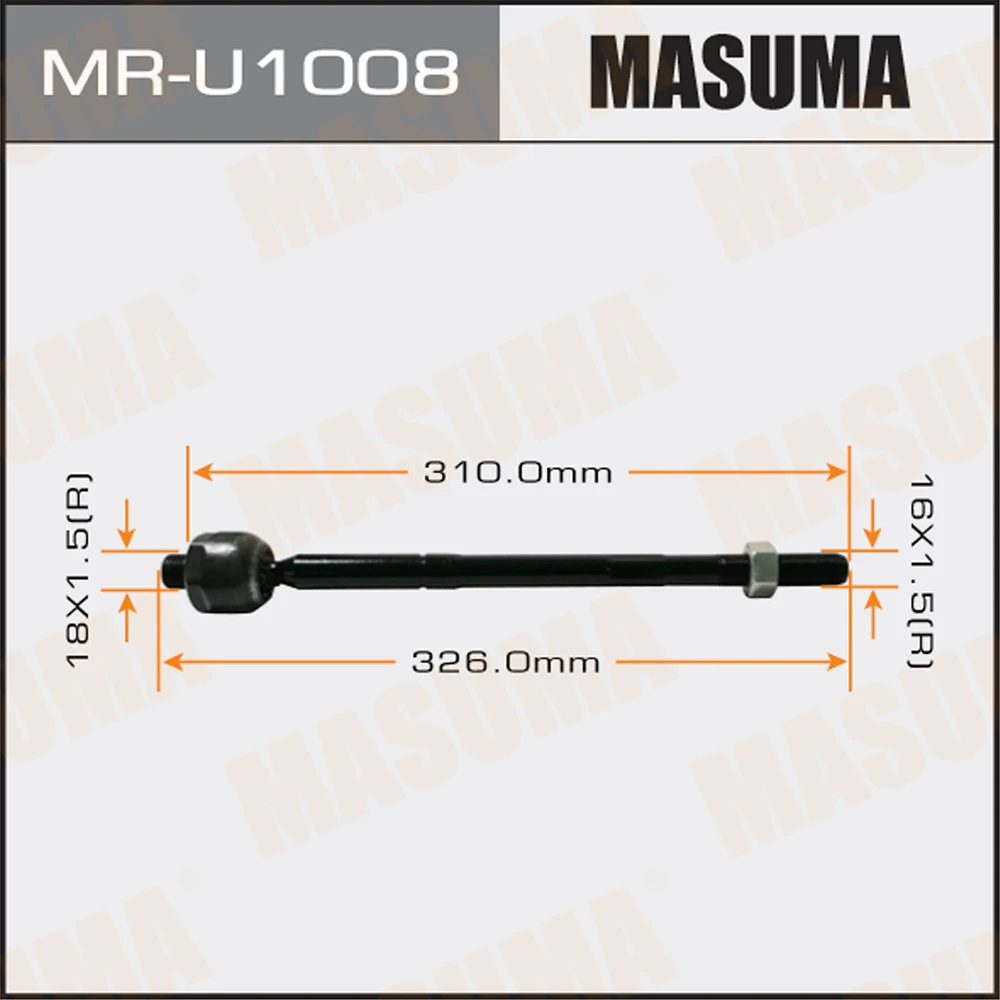 Тяга рулевая Masuma MR-U1008