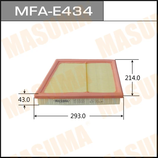 Фильтр воздушный Masuma MFA-E434