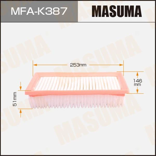 Фильтр воздушный Masuma MFA-K387