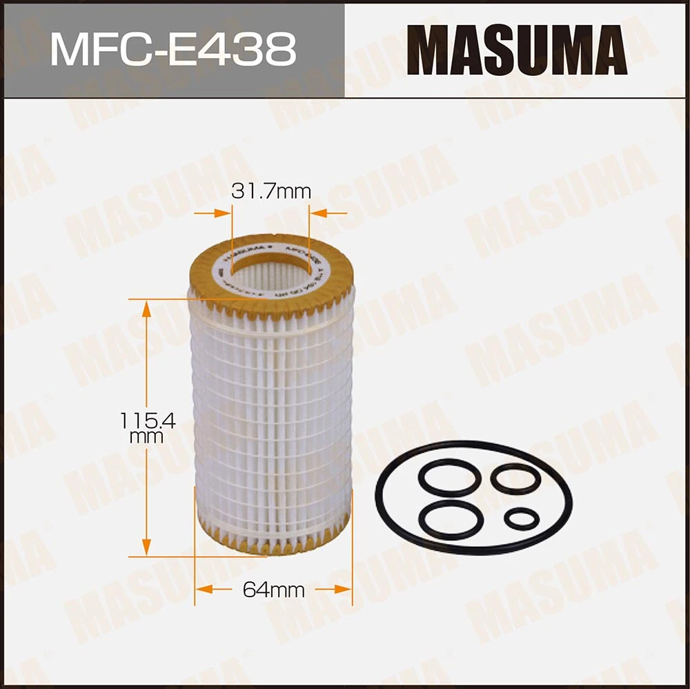 Фильтр масляный Masuma MFC-E438