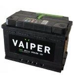 Аккумулятор легковой Vaiper 75 а/ч 580А Обратная полярность