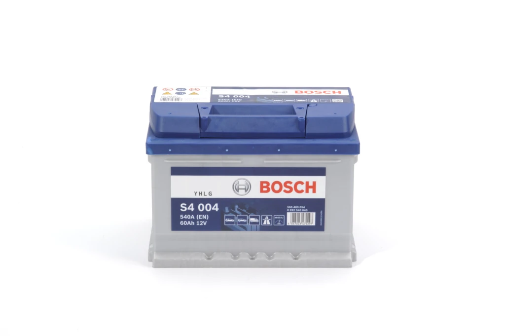 Аккумулятор легковой Bosch S4 Silver 004 60 а/ч 540А Обратная полярность