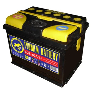 Аккумулятор легковой Tyumen Battery Standard 62 а/ч 580А Прямая полярность