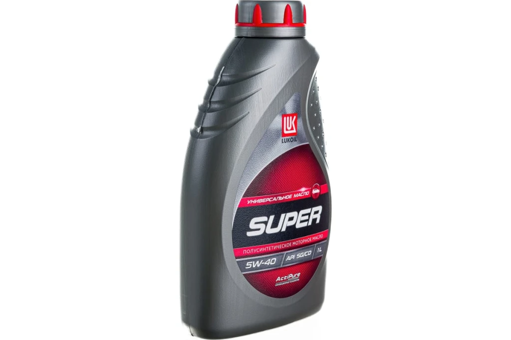 Моторное масло Лукойл Super 5W-40 полусинтетическое 1 л 3471798