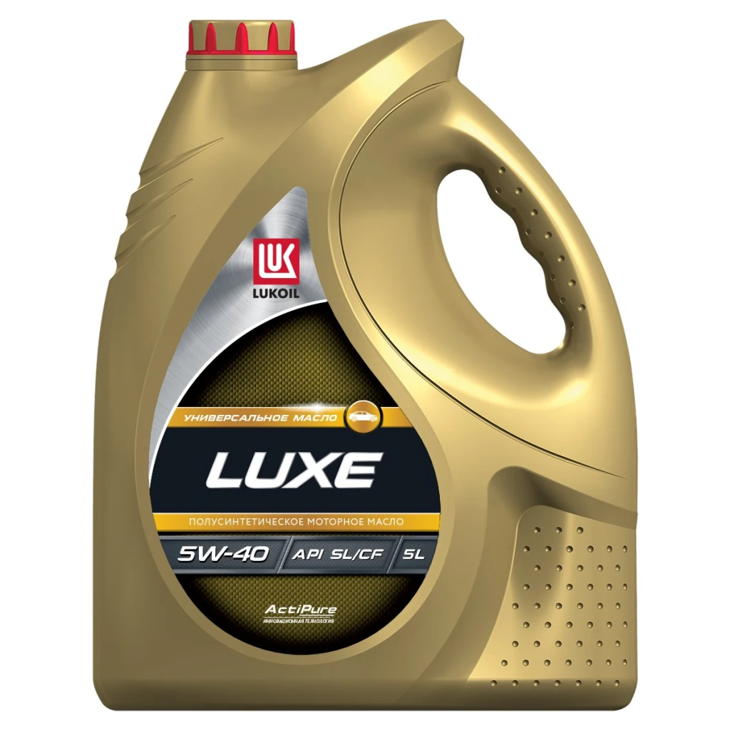 Моторное масло Лукойл LUXE 5W-40 полусинтетическое 5 л