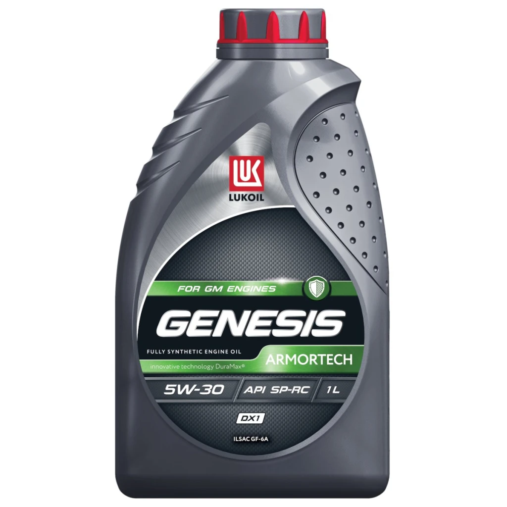 Моторное масло Лукойл Genesis Armortech DX1 5W-30 синтетическое 1 л