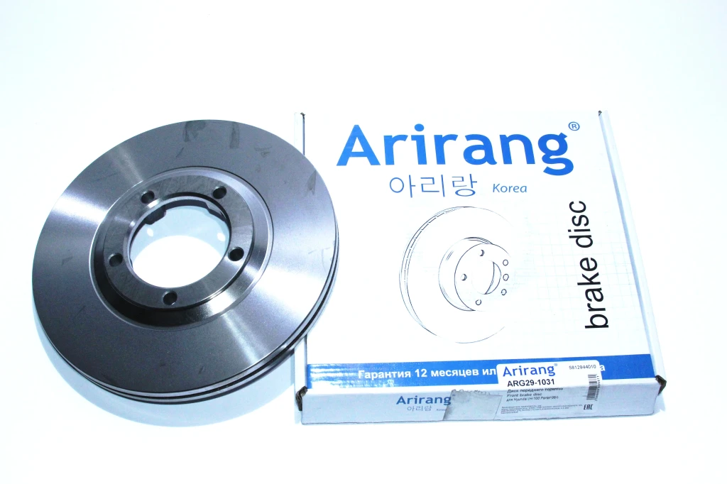 Диск переднего тормоза D252mm Arirang ARG29-1031