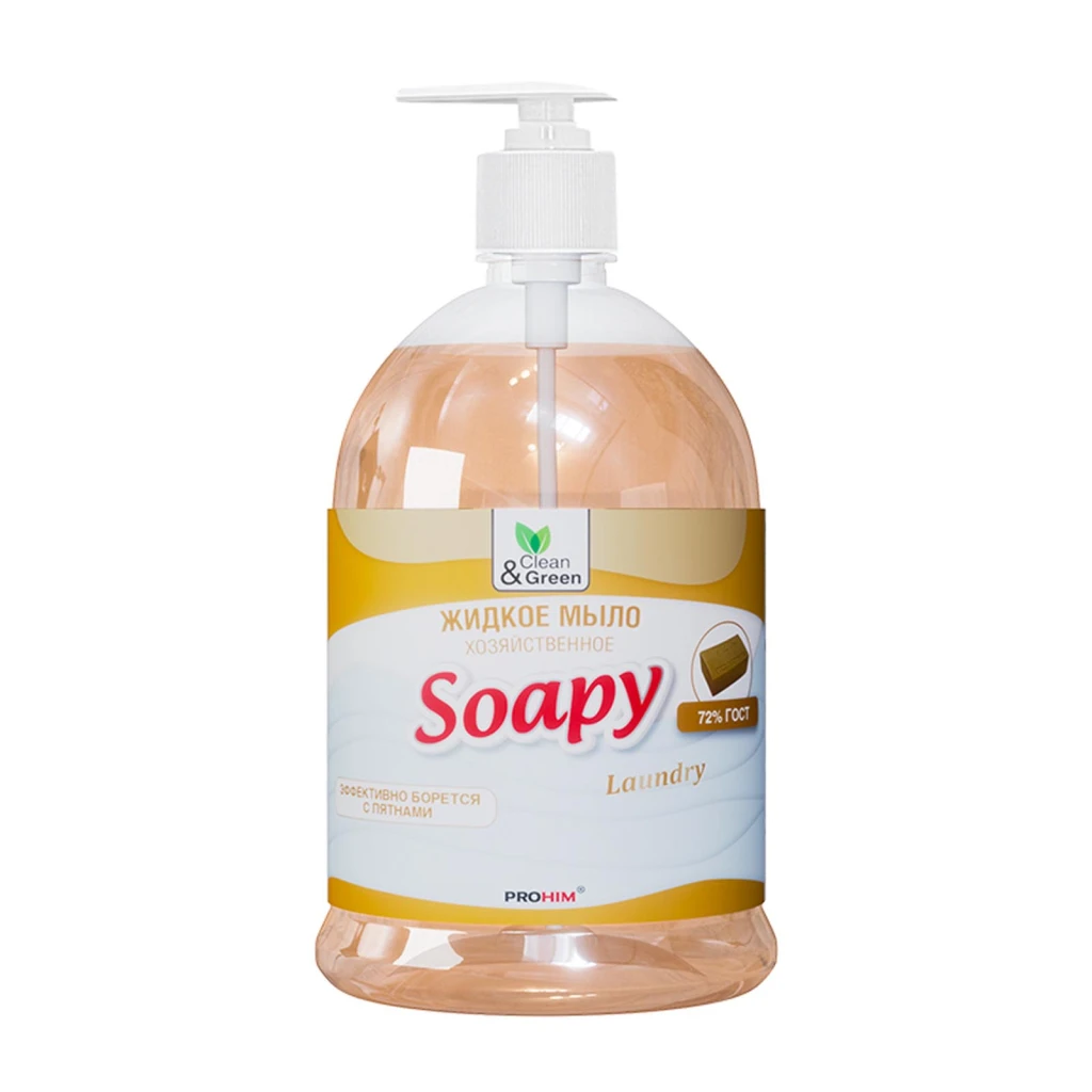 Жидкое крем-мыло AVS Clean&Green Soapy Хозяйственное 1 л