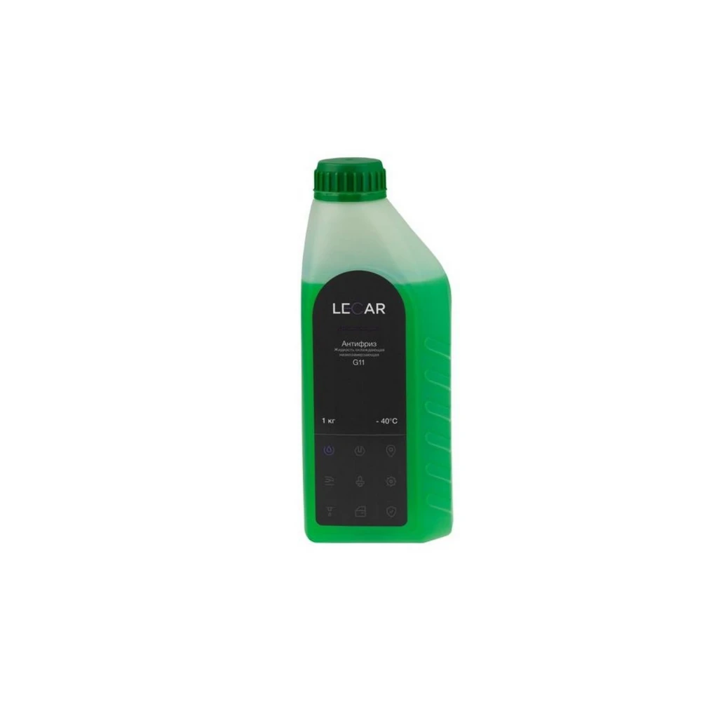 Антифриз Lecar G11 зеленый -40°С 1 кг
