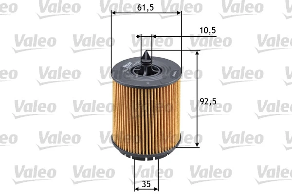 Фильтр масляный ALFA/CHEV/FIAT/OPEL/SAAB VALEO 586563