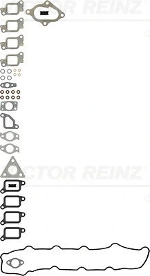 Комплект прокладок двигателя верхний Victor Reinz 02-52898-01