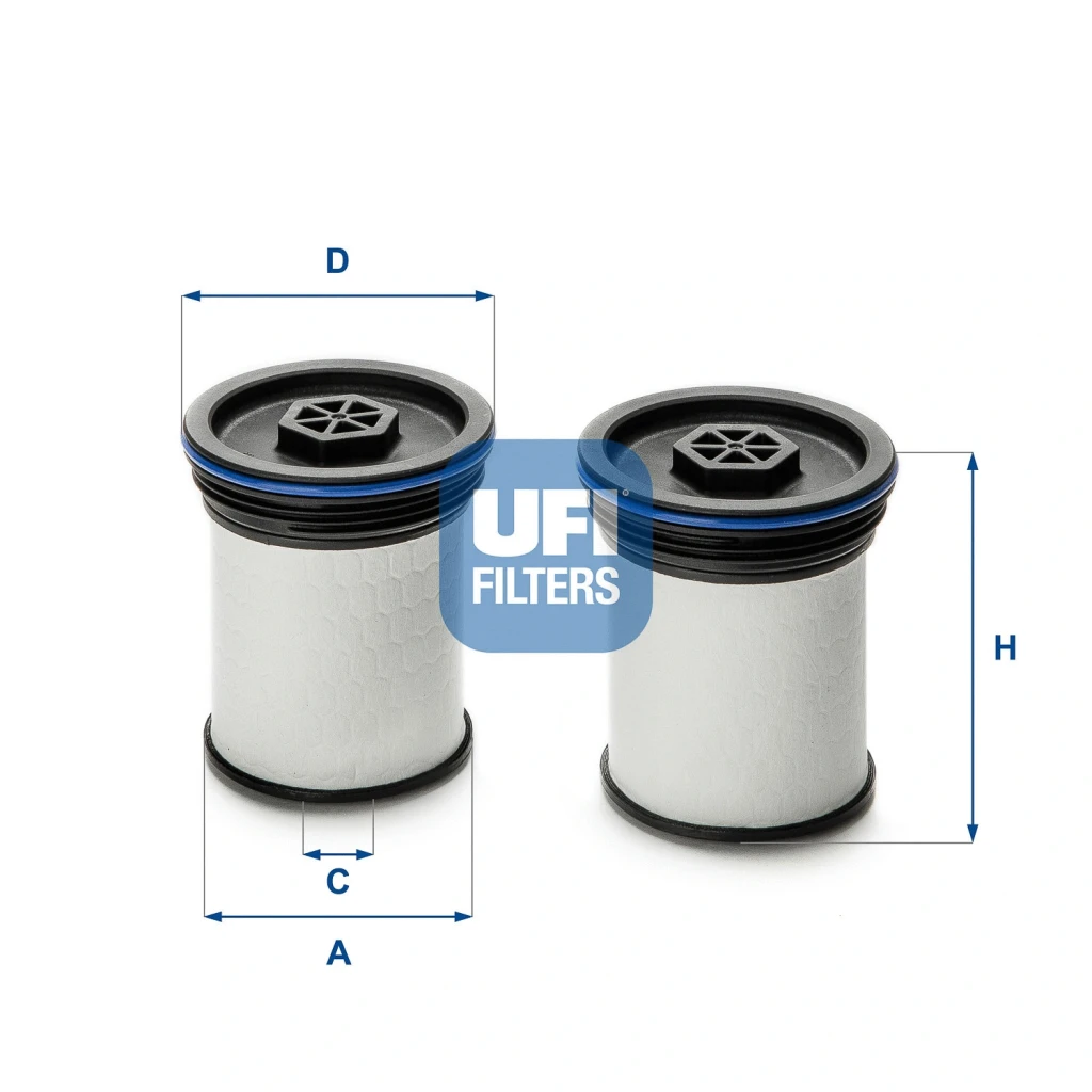 Фильтр топливный дизельный UFI 26.047.00