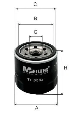 Фильтр масляный MFilter TF 6564