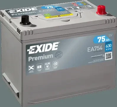 Аккумулятор легковой Exide (арт. ea754)