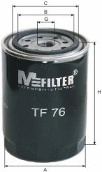 Фильтр масляный MFilter TF 76