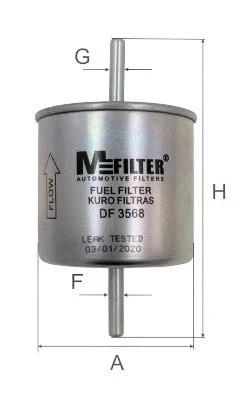 Фильтр топливный MFilter DF 3568