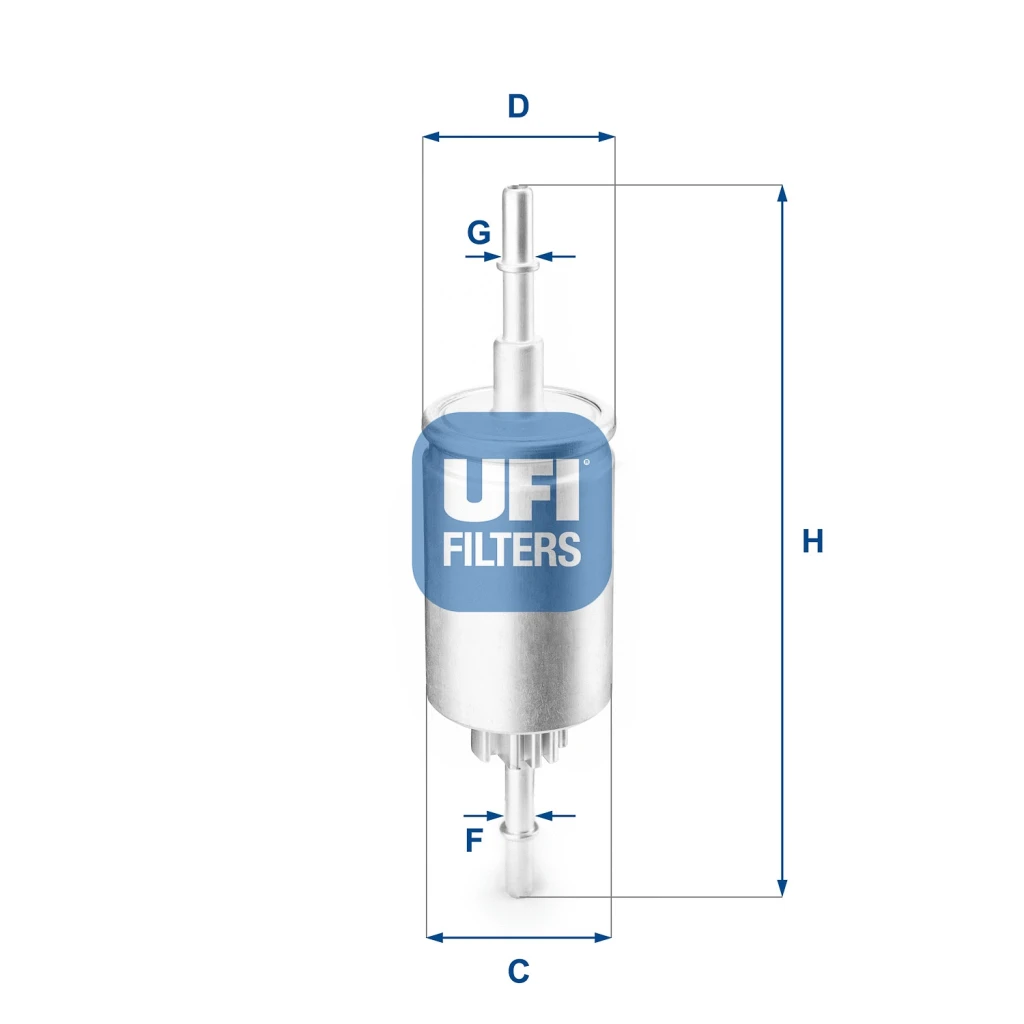 Фильтр топливный бензиновый UFI 31.844.00