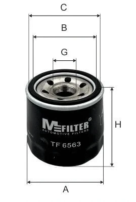 Фильтр масляный MFilter TF 6563