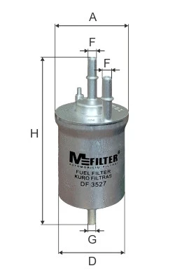 Фильтр топливный MFilter DF 3527